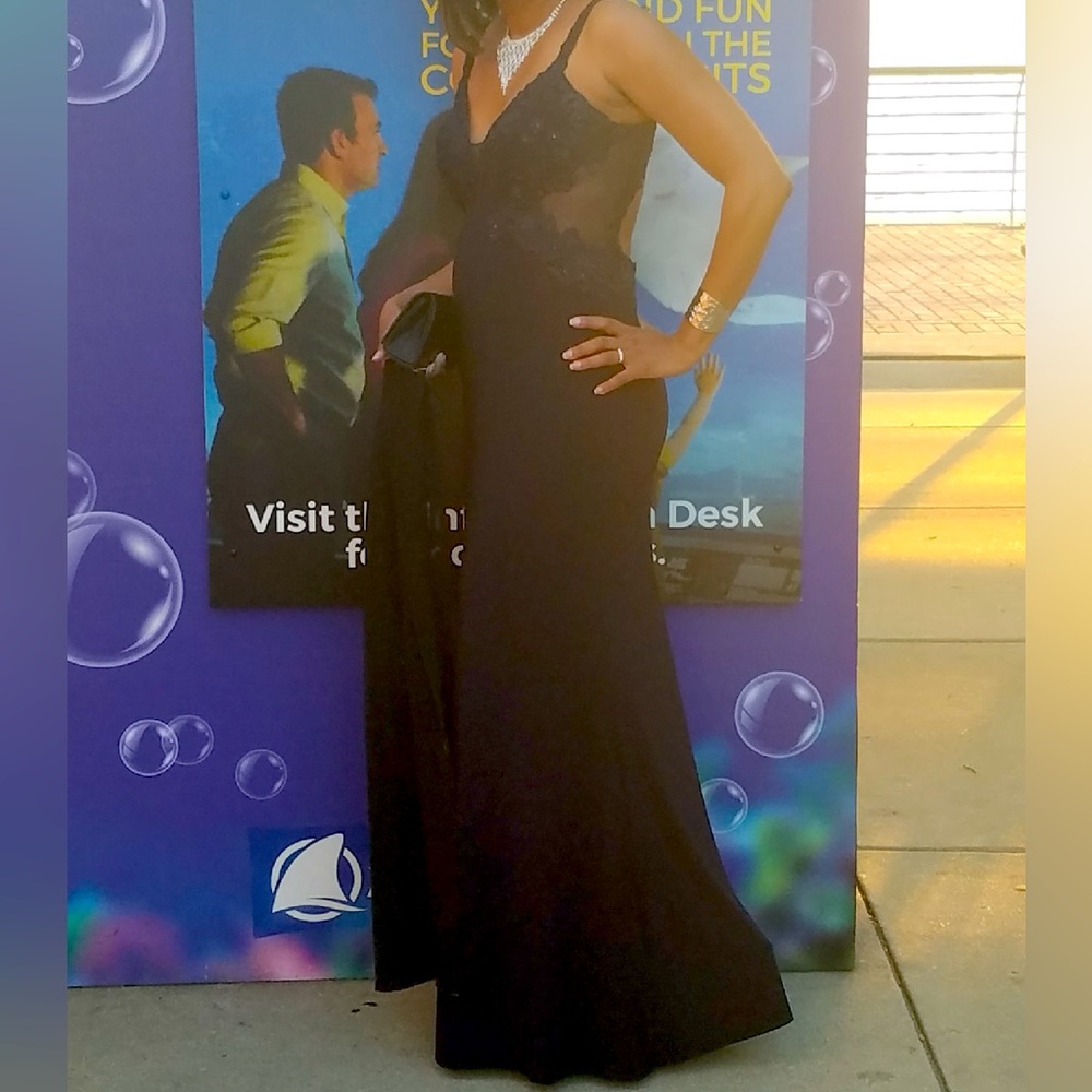 Navy Formal Dress